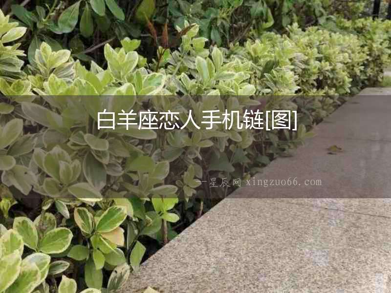 白羊座戀人手機(jī)鏈[圖]