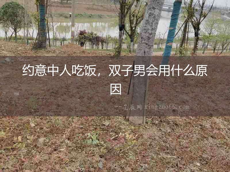 約意中人吃飯，雙子男會(huì)用什么原因