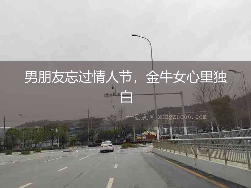 男朋友忘過(guò)情人節(jié)，金牛女心里獨(dú)白