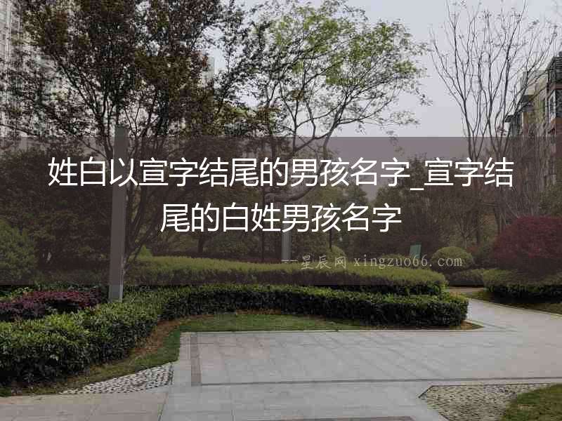 姓白以宣字結(jié)尾的男孩名字_宣字結(jié)尾的白姓男孩名字