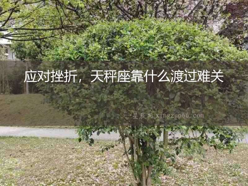 應對挫折，天秤座靠什么渡過難關