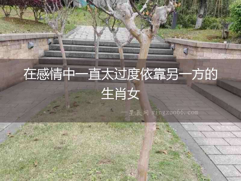 在感情中一直太過度依靠另一方的生肖女