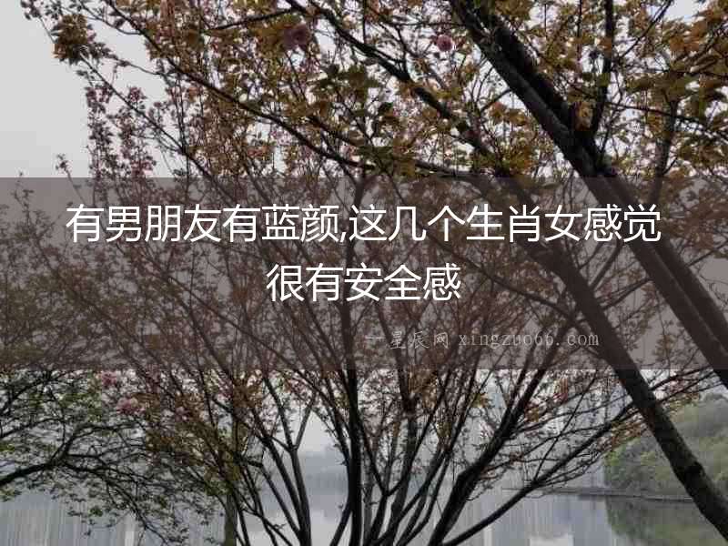 有男朋友有藍顏,這幾個生肖女感覺很有安全感