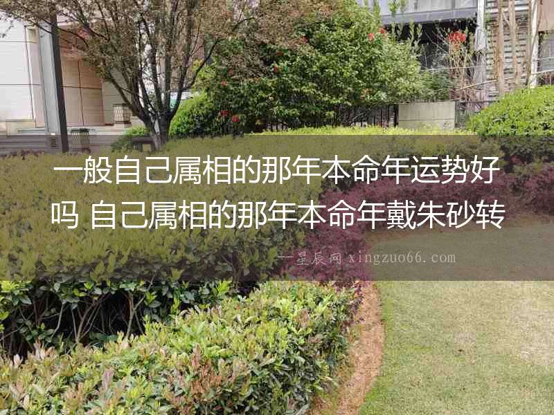 一般自己屬相的那年本命年運(yùn)勢好嗎 自己屬相的那年本命年戴朱砂轉(zhuǎn)運(yùn)珠手鏈大吉