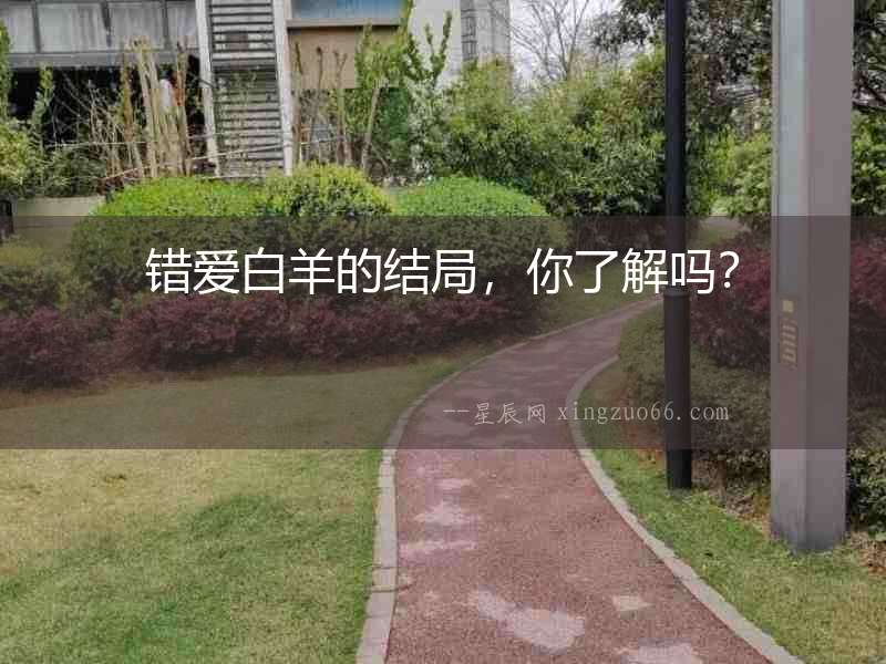 錯愛白羊的結局，你了解嗎？