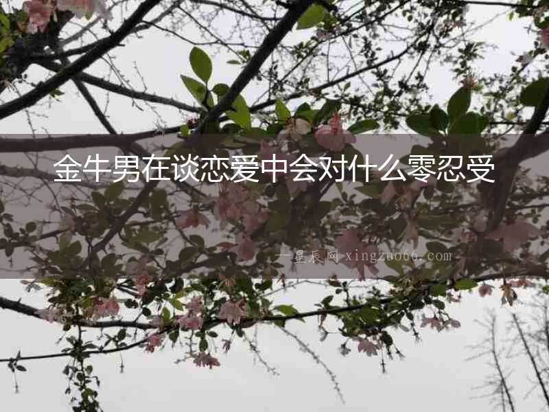 金牛男在談戀愛中會(huì)對(duì)什么零忍受