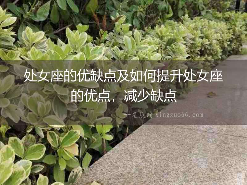 處女座的優(yōu)缺點及如何提升處女座的優(yōu)點，減少缺點