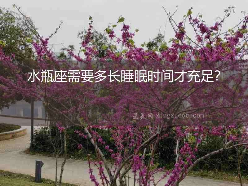 水瓶座需要多長睡眠時間才充足？