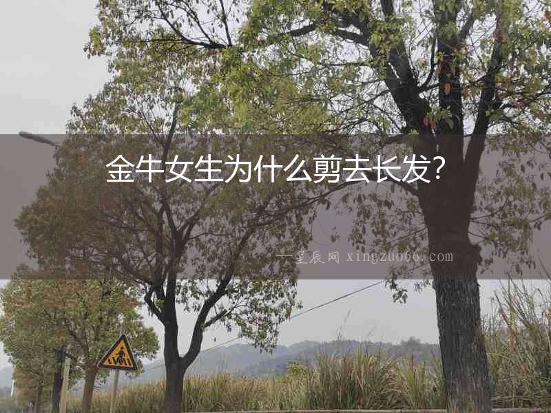 金牛女生為什么剪去長發(fā)？