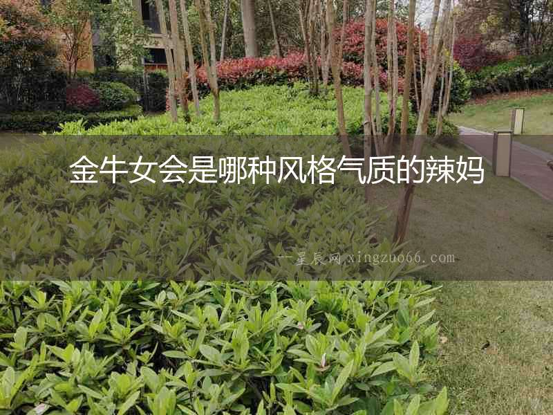 金牛女會是哪種風格氣質的辣媽