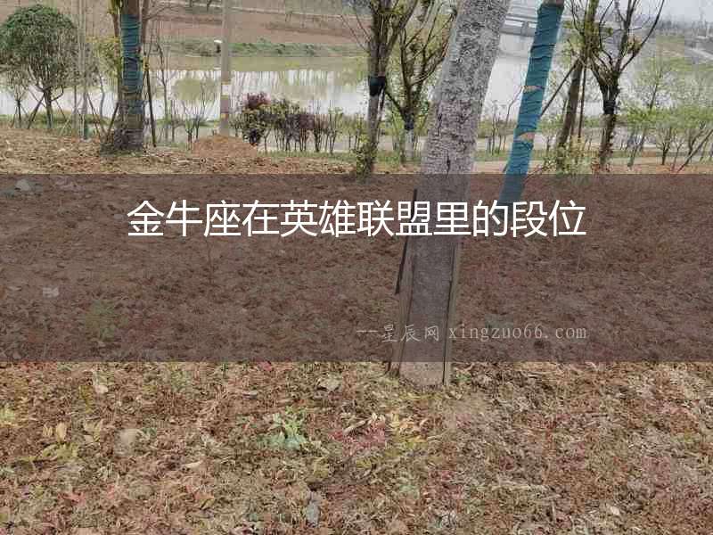 金牛座在英雄聯(lián)盟里的段位