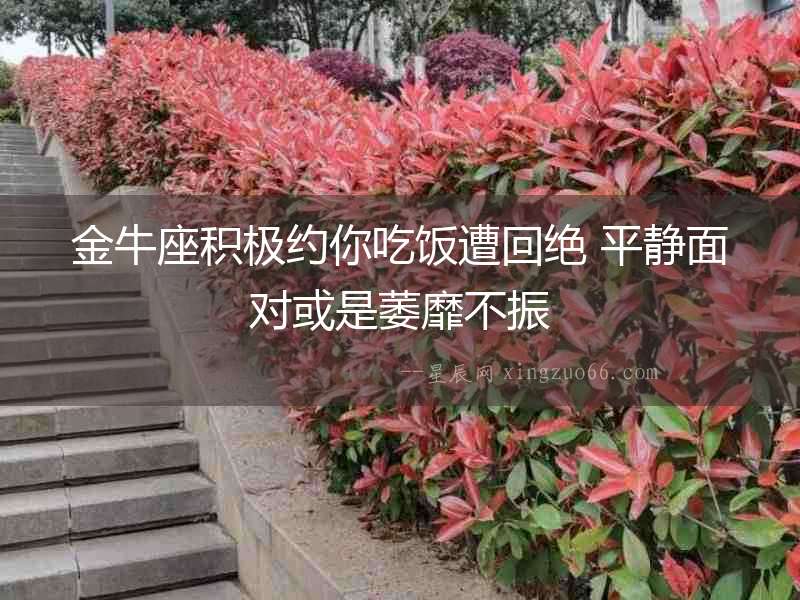 金牛座積極約你吃飯?jiān)饣亟^ 平靜面對(duì)或是萎靡不振