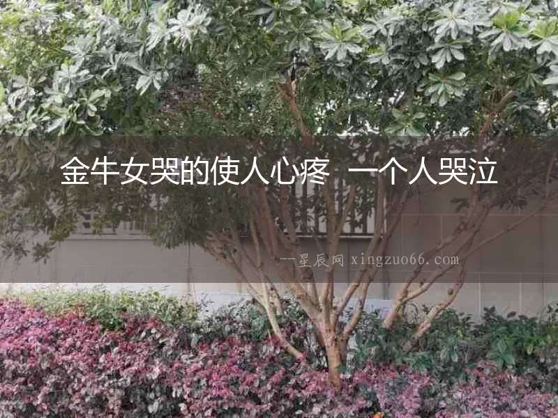 金牛女哭的使人心疼  一個(gè)人哭泣