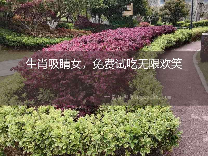 生肖吸睛女，免費試吃無限歡笑