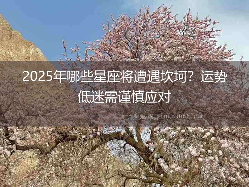 2025年哪些星座將遭遇坎坷？運(yùn)勢(shì)低迷需謹(jǐn)慎應(yīng)對(duì)