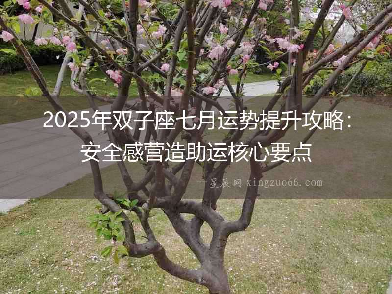 2025年雙子座七月運(yùn)勢提升攻略：安全感營造助運(yùn)核心要點(diǎn)